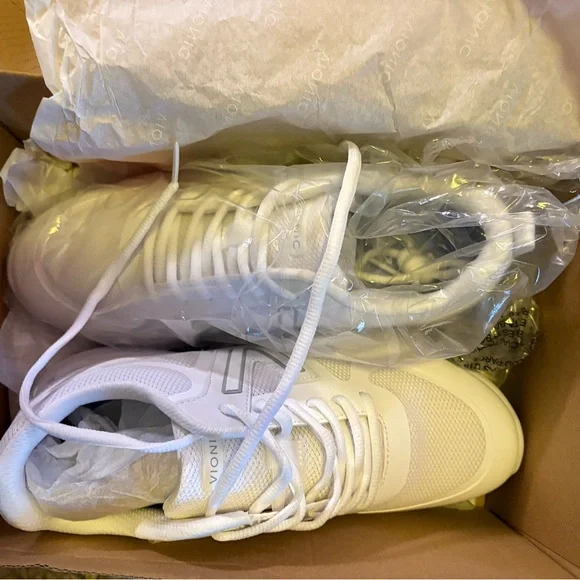 Vionic White Athletic Sneakers - Picture 13 of 14